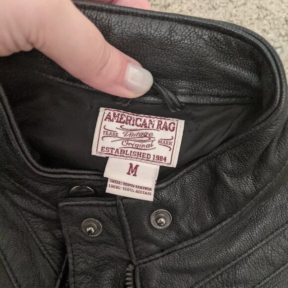 Vintage Leather Jacket - Picture 3 of 4